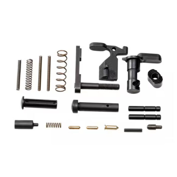 Rise Armament AR-15 Lower Parts Kit(Minus FCG)- Black