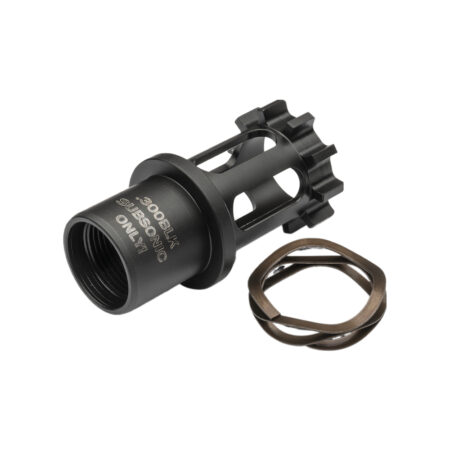 AAC ASAP Adapter Ti-Rant 45 Suppressor 5/8x24 Thread-.300 AAC Blackout- Subsonic Only- Matte Black