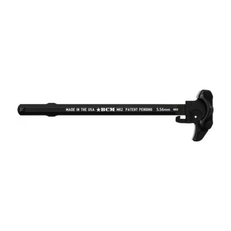 BCM GUNFIGHTER AR-15 Asymmetric MK2 Charging Handle Medium Latch- Aluminum Black