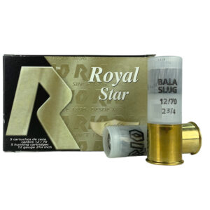 Rio Royal Star 12 Gauge 2-3/4" 1-1/8 oz Rifled Slug- Box of 5