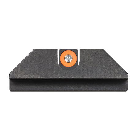 Night Fision GLK002014OGZ Tritium Night Sights For Glock  Green Tritium Orange Outline Front Sight Black Rear Sight Glock 20/21/29/30/36/40/41