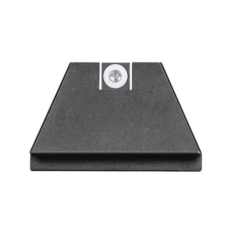 Night Fision GLK004013WGZ Suppressor Height Sights For Glock  Green Tritium White Outline Front Sight-Black/Blank Rear Sight Glock 17/17L/19