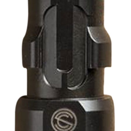 SilencerCo AC2603 3-Lug Muzzle Device 45 ACP 5/8"-24 Threads Black