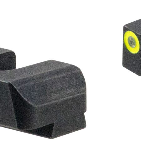 AmeriGlo GL5301 i-Dot Sight  Set for Glock  Green Tritium LumiGreen Outline Front Sight-Green Tritium Rear Sight
