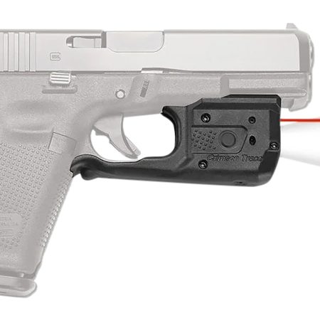 Crimson Trace 0169401 Laserguard Pro Compatible w/Glock Full & Compact, Red Laser/White Light
