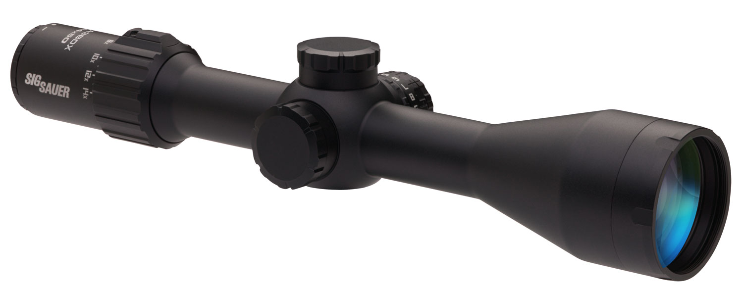 Sig Sauer Electro-Optics SOSBDX34112 Sierra3 BDX 2 Black Anodized 4.5-14x50mm 30mm Tube Illuminated BDX-R1 Reticle