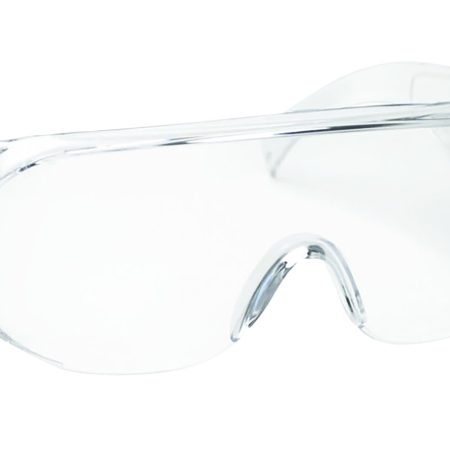 Walker's GWPFCSGLCLR Sport Glasses Full Coverage Adult Clear Lens Polycarbonate Clear Frame