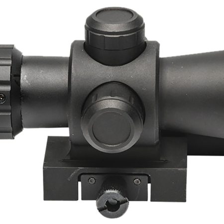 Firefield FF13063 Barrage w/Green Laser Matte Black 1.5-5x32mm Illuminated Red/Green Mil-Dot Reticle/Green Laser