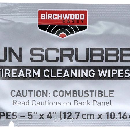 Birchwood Casey 33312 Gun Scrubber Take Alongs 12 Individual Wipes Per Pack