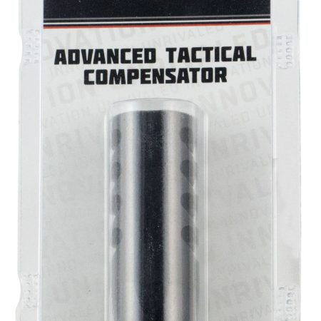 Seekins Precision 0011510035 ATC Muzzle Brake Black Melonite 416R Stainless Steel with 1/2"-28 tpi Threads for 223 Rem, 5.56x45mm NATO AR-15