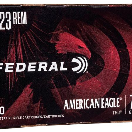 Federal AE223T75 American Eagle Rifle 223Rem 75gr Total Metal Jacket 20 Per Box/25 Case