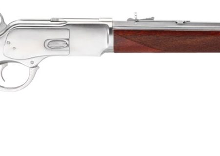 Taylors & Company 550232 1873  45 Colt (LC) Caliber with 10+1 Capacity, 20" Barrel, Silver Metal Finish & Walnut Fixed Pistol Grip Stock Right Hand (Full Size)