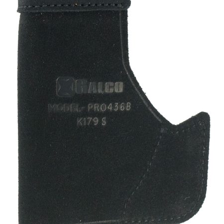 Galco PRO436B Pocket Protector  Black Leather Fits Ruger LCP/Kel-Tec P-32/Diamondback DB/NAA Guardian Ambidextrous