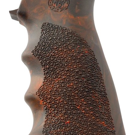 Hogue 15016 OverMolded Grip Cobblestone Red Lava Rubber with Finger Grooves for AR-15, M16