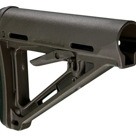 Magpul MAG400-ODG MOE Carbine Stock OD Green Synthetic for AR-15, M16, M4 with Mil-Spec Tube (Tube Not Included)