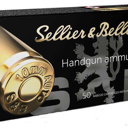 Sellier & Bellot SB10B Handgun  10mmAuto 180gr Jacketed Hollow Point 50 Per Box/20 Case