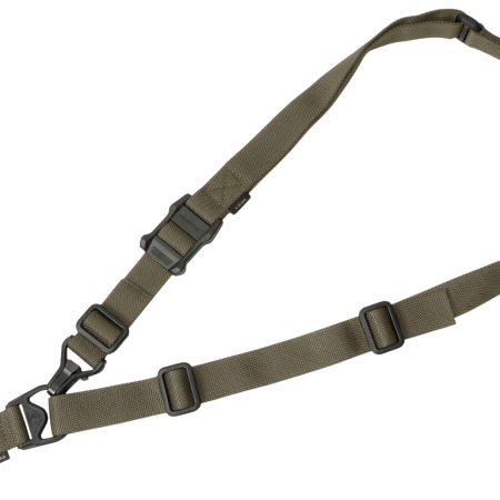 Magpul MAG515RGR MS3 Single QD Sling GEN2 Ranger Green Nylon 48"-60" OAL Adjustable One-Two Point Rifle