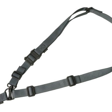 Magpul MAG518GRY MS4 Sling GEN2 Stealth Gray Nylon 48"-60" OAL Adjustable One-Two Point AR Platform