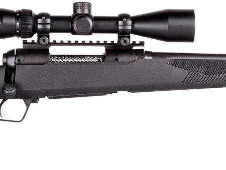 Savage Arms 57316 110 Apex Hunter XP 338 Win Mag 3+1 24", Matte Black Metal, Synthetic Stock, Vortex Crossfire II 3-9x40mm Scope