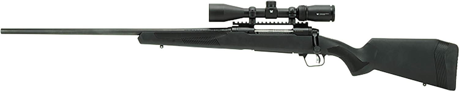 Savage Arms 57327 110 Apex Hunter XP 300 Win Mag 3+1 24", Matte Black Metal, Synthetic Stock, Vortex Crossfire II 3-9x40mm Scope, Left Hand