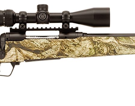 Savage Arms 57360 110 Apex Predator XP 6.5 Creedmoor 4+1 24", Matte Black Metal, Mossy Oak Mountain Country Synthetic Stock, Vortex Crossfire II 4-12x44mm