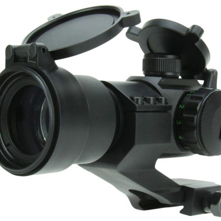 TacFire RD004 1x30 Dual Illuminated Red/Green Dot Sight  Black Anodized 1 x 30 mm 2 MOA Dot