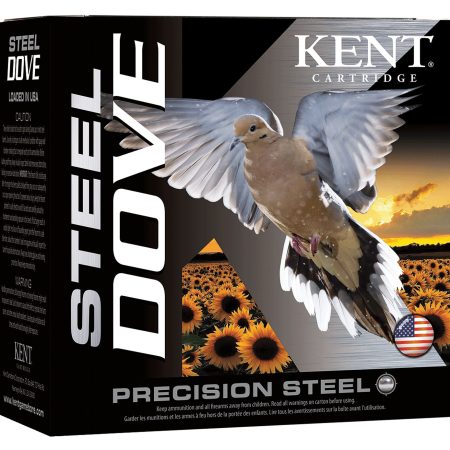 Kent Cartridge K20SD246 Steel Dove  20Gauge 2.75" 7/8oz 6Shot 25 Per Box/10 Case