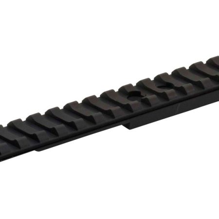 XS Sights RU5000RN GunSite Scout Rifle Scope Mount with Integrated Ghost Ring  Black Anodized 0 MOA