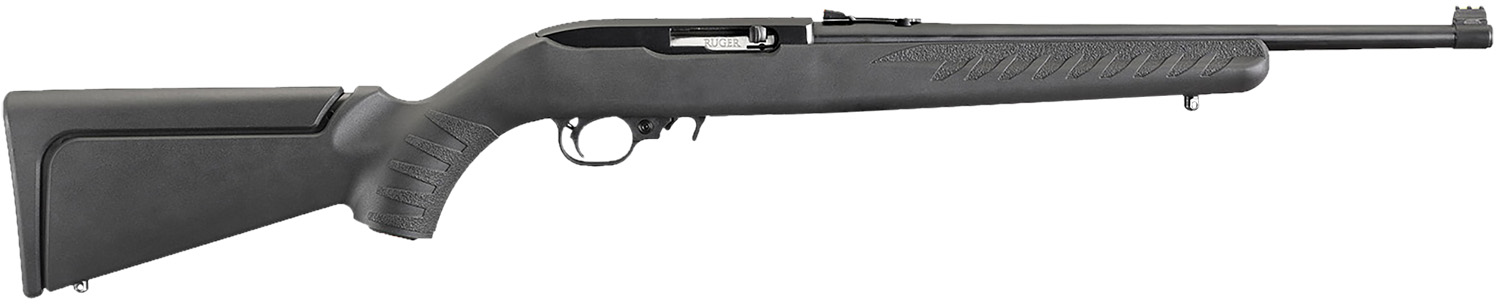 Ruger 31114 10/22 Compact Compact 22 LR 10+1 16.12" Blued Alloy Steel Barrel, Blued Steel Receiver w/Scope Base Adapter, Black Ruger Modular System Synthetic Stock, Right Hand