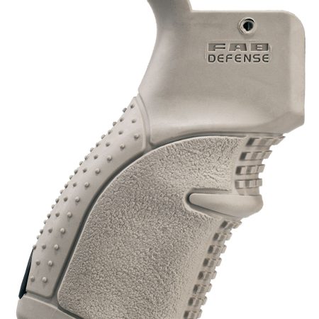 FAB Defense FXAGR43T AGR-43 Ergonomic Rubberized Pistol Grip for AR-15/ M16/ M4 Flat Dark Earth Polymer