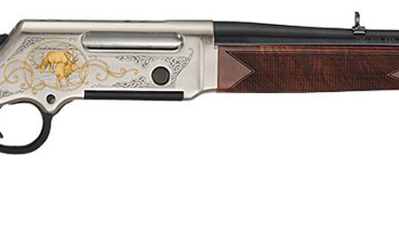 Henry H014WL308 Long Ranger Wildlife Full Size 308 Win 4+1 20" Blued Steel Barrel, Engraved Nickel-Plated w/24K Gold Inlay Steel Receiver, American Walnut Stock Right Hand