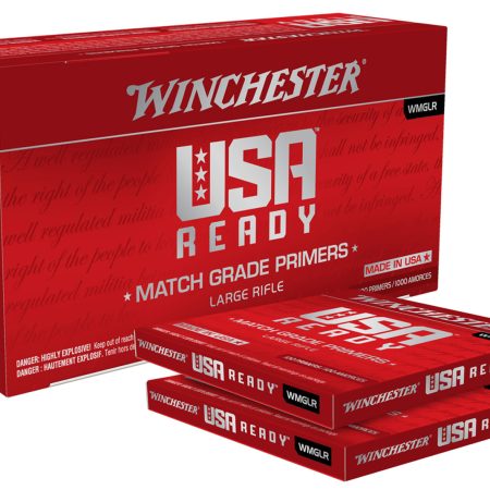 Winchester Ammo WMGLP Centerfire  Large Pistol Handgun 1000 Per Box/5 Case