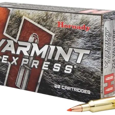 Hornady 81531 Varmint Express  224Valkyrie 60gr Hornady V Max 20 Per Box/10 Case