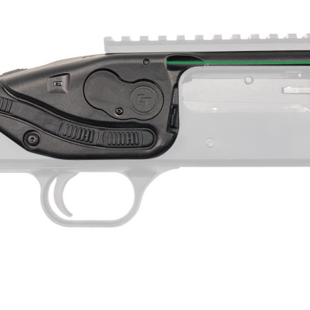 Crimson Trace 0178201 LaserSaddle  Fits Mossberg 500, 590/Shockwave 590 Green Laser