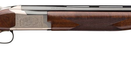 Browning 0180764005 Citori 725 Feather Superlight 12 Gauge 26" Barrel 2.75" 2rd, Blued Barrels, Silver Nitride Finished Engraved Receiver, Black Walnut Straight Grip Stock, Schnabel Forearm