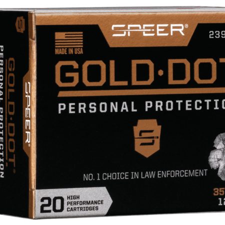 Speer 23920GD Gold Dot Personal Protection 357Mag 125gr Hollow Point 20 Per Box/10 Case