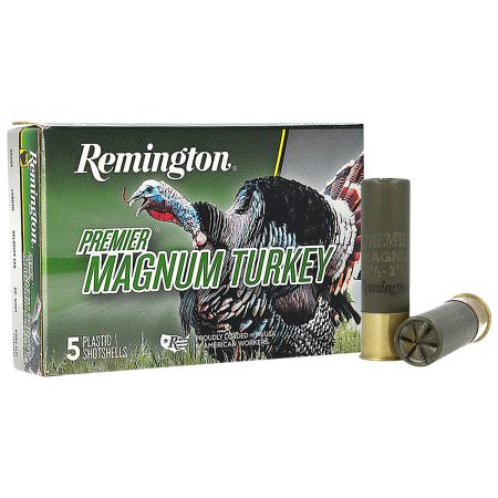 Remington Ammunition 24395 Premier Magnum Turkey 10 Gauge 3.50" 2 1/4 oz 4 Shot 5 Per Box/ 20 Cs