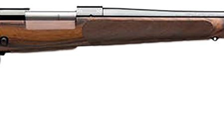 Winchester Repeating Arms 535239289 Model 70 Super Grade 6.5 Creedmoor Caliber with 4+1 Capacity, 22" Barrel, High Polished Blued Metal Finish & AAA French Walnut Stock Right Hand (Full Size)