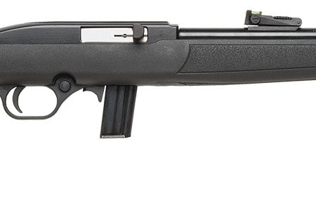 Mossberg 37071 702 Plinkster Bantam Youth 22 LR 10+1 18" Blued Steel Barrel, Blued 3/8" Dovetail Receiver, Black Fixed Synthetic Stock, Right Hand