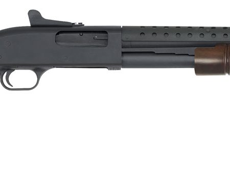 Mossberg 51665 590A1 Retrograde 12 Gauge 3" 8+1 20" Parkerized Heavy-Walled Barrel Black Rec with Ghost Ring Sight Walnut Stock Right Hand