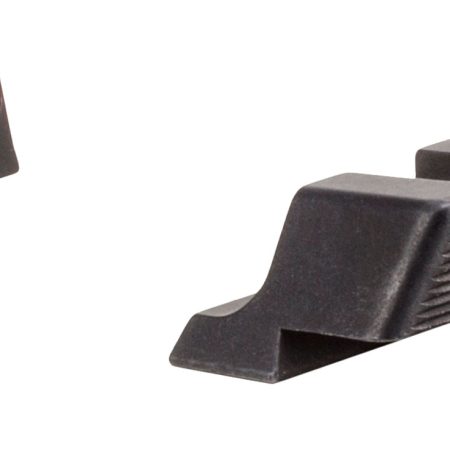 Trijicon 601023 Fiber Sights  Red/Fiber Optic Front Sight-Black/Blank Rear Sight Glock 17/17L/19/22 Standard Frame