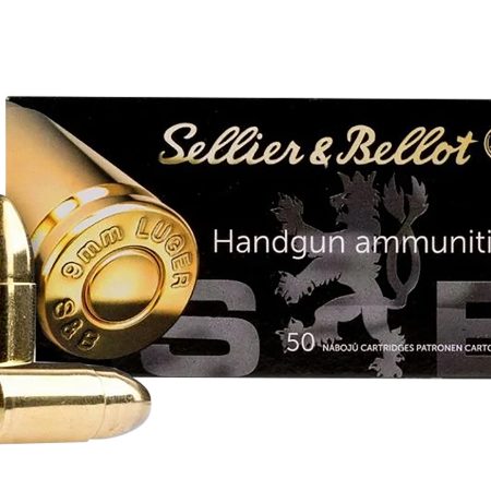 Sellier & Bellot SB9NATO Handgun  9mmLuger 124gr Full Metal Jacket 50 Per Box/20 Case