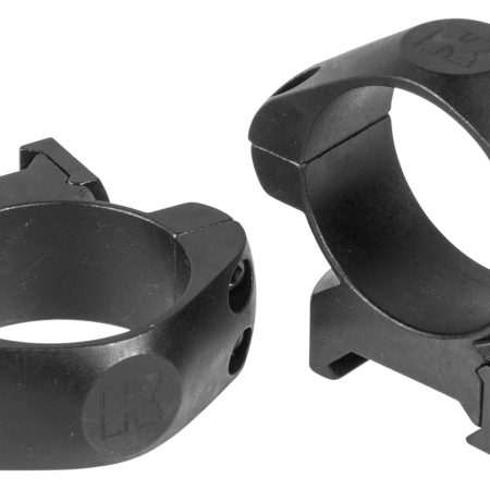 Konus 7404 Steel Rings  Matte Black 30mm Medium 0 MOA