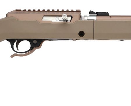 Tactical Solutions ATDQSBBFDE X-Ring Takedown VR 22 LR Caliber with 10+1 Capacity, 16.50" Barrel, Quicksand Metal Finish & Fixed Magpul Backpacker Flat Dark Earth Stock Right Hand (Full Size)