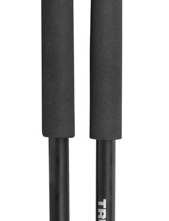 TruGlo TG8920XB Solid-Shot  Bipod 21-40" Collapsible Black Aluminum, Rubberized V-Brace, Twist Lock Adjustable Legs, Includes Carry Case w/Shoulder Strap