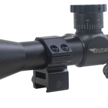 BSA 17312X40AO Sweet 17 Black Matte 3-12x 40mm AO 1" Tube 30/30 Duplex Reticle