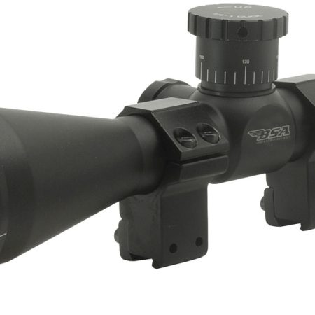 BSA 22412X40AO Sweet 22 Black Matte 4-12x 40mm AO 1" Tube 30/30 Duplex Reticle