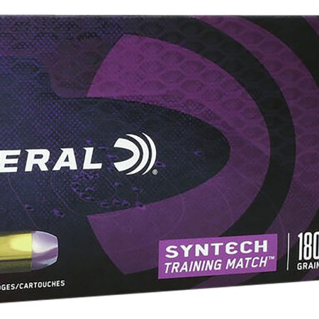 Federal AE40SJ2 Syntech Training Match 40S&W 180gr Total Syntech Jacket Flat Nose 50 Per Box/10 Case