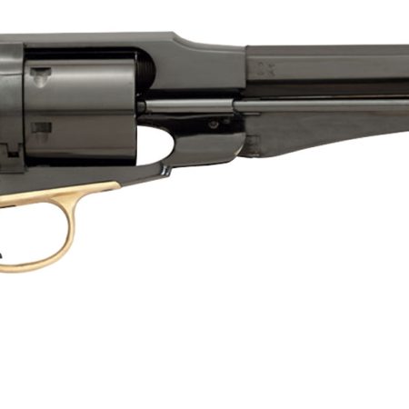 Taylors & Company 550760 Remington Conversion LawDawg 45 Colt (LC) Caliber with 8"  Barrel, 6rd Capacity Cylinder, Overall Blued Finish Steel & 2-Piece Ivory Grip