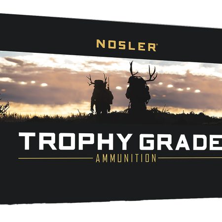 Nosler 60105 Trophy Grade Long-Range 6.5Creedmoor 142gr Nosler Spitzer AccuBond Long Range 20 Per Box/10 Case